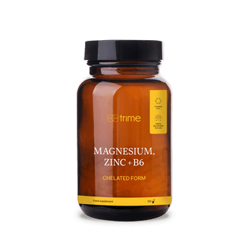 Magnesium, zinc + vitamin B6