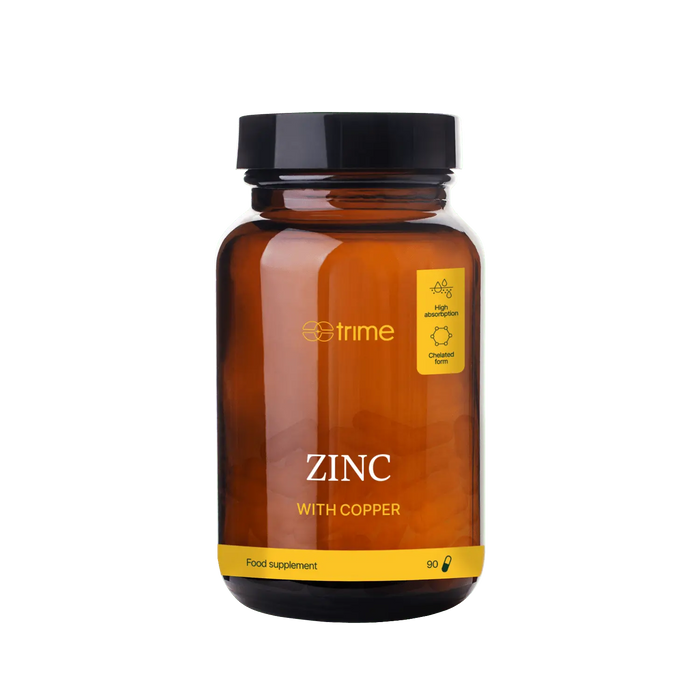Zinc chelated 15 mg + copper