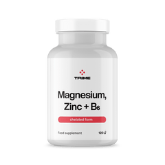 Magnesium, zinc + vitamin B6